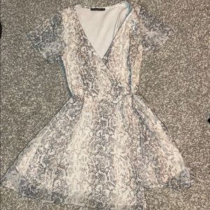 Abercrombie&Fitch Snake Print Dress